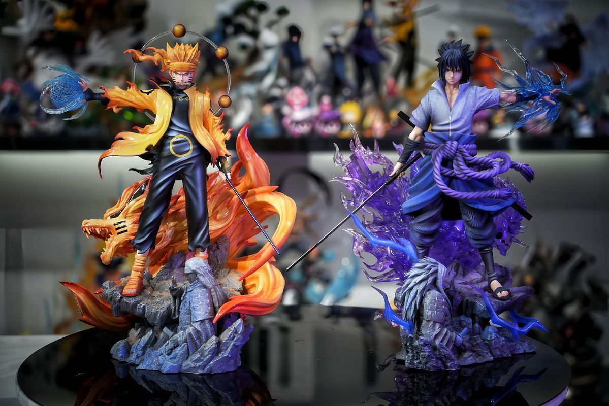 Cosplay Flame Prop - Anime Ninja Figur mit Flammeneffekt Actionfigur