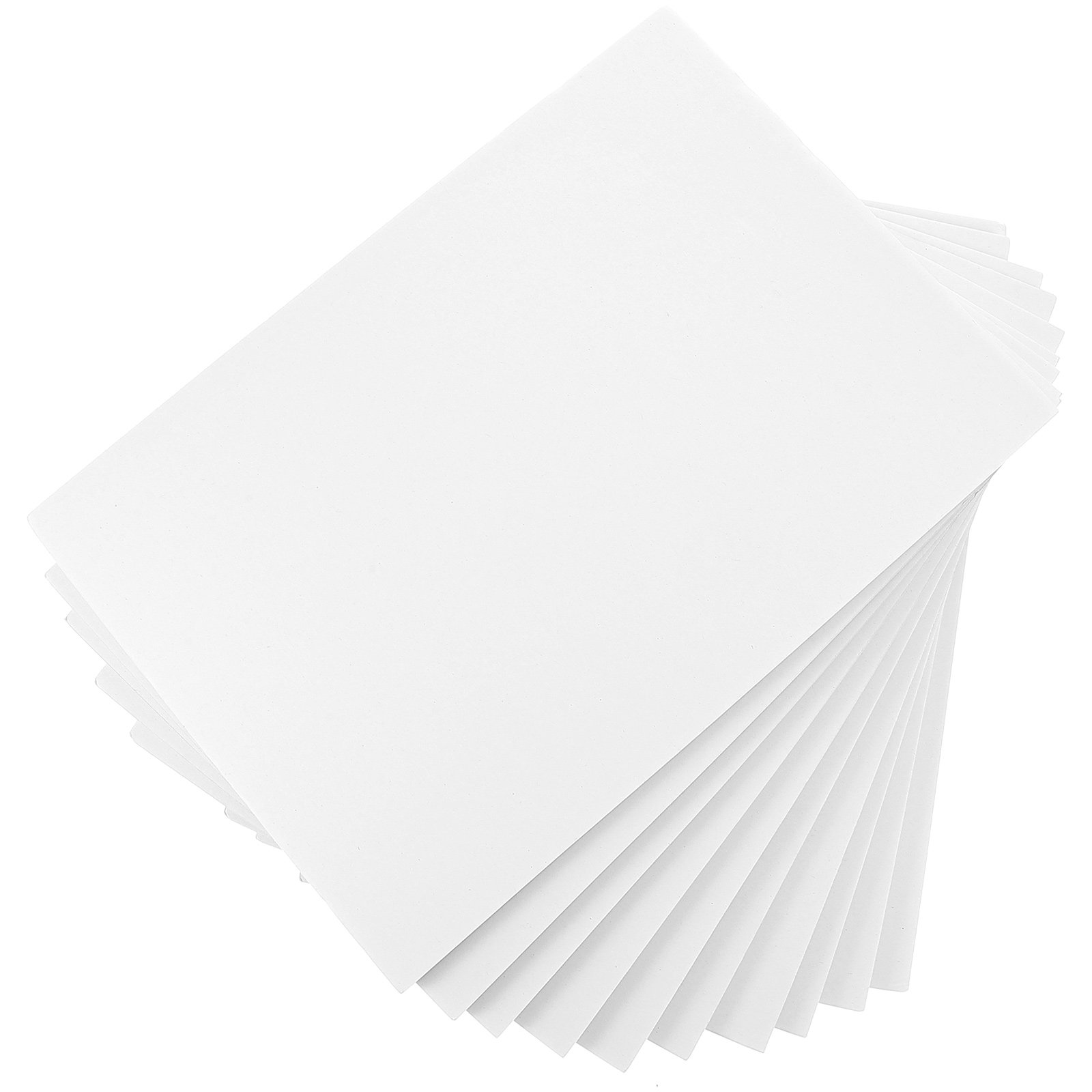 Cosplay Prop Foam Board - 10 Stück Blanko-Schaumstoffplatten ohne Kleberückseite, einfach