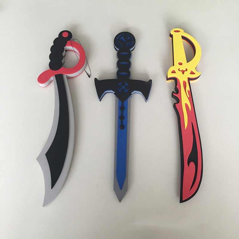 Cosplay Props Eva Foam - Piraten-EVA-Schwert Anime Cosplay Requisiten Umweltfreundliches Weiches