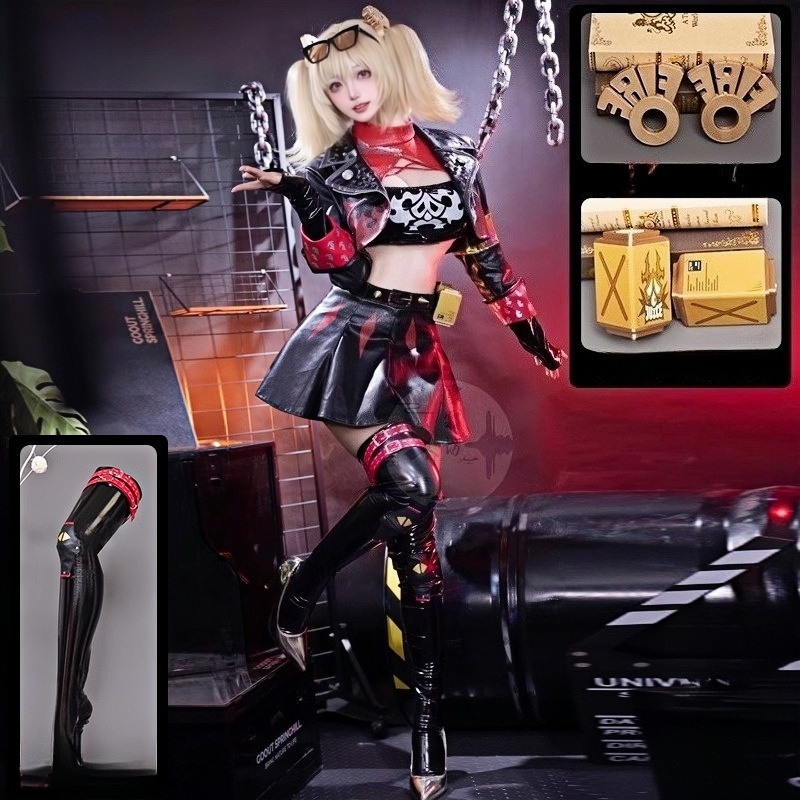 Burnice Cosplay Prop - 2026 Game Zenless Zone Zero Burnice