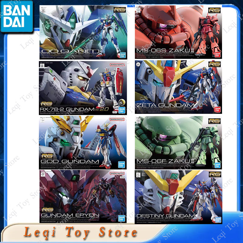 Bandai Gundam Rg - Bandai Original RG MS-06F-06S 00 QAN