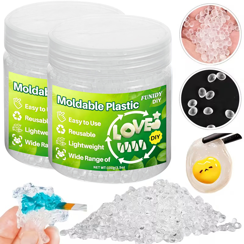 Thermoplastic Pellet - Formbare Kunststoffgranulate, Schmuckgusswerkzeuge, Klare Wiederverwendbare Thermoplastische