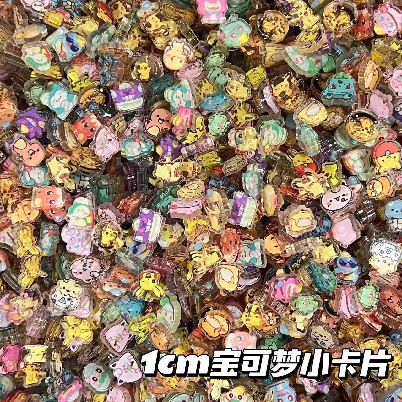 Cosplay Material For Prop - 1cm 2cm Pokémon kleine Acryl-Stücke DIY