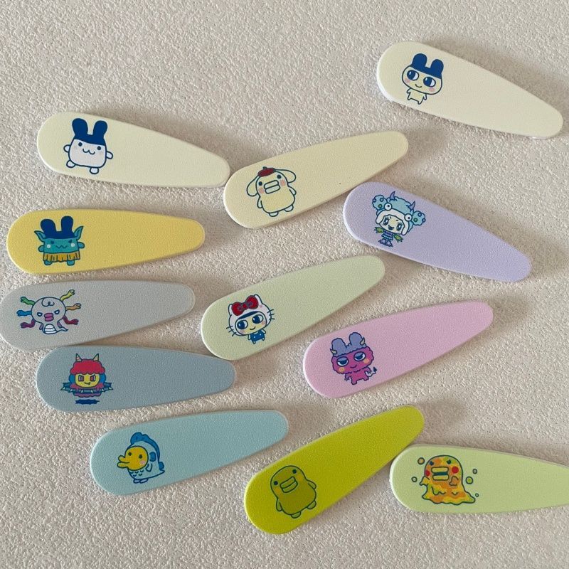 Cosplay Prop Diy - Niedliche Cartoon-Tamagotchi Elektronische Haarspangen, Dekorative Haarclips,