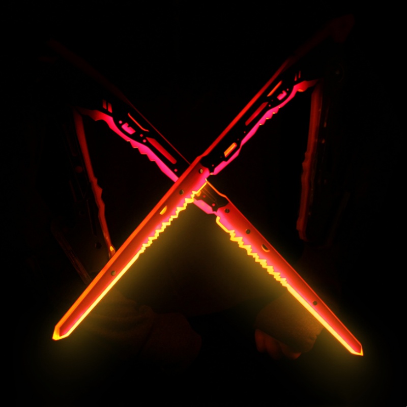Leuchtende Cyberpunk Katana Ma – Dva Cosplay Prop Bewertung und Preis