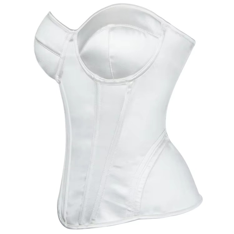 Weißes Korsett für Damen, Über – Boning Corset Steel Bewertung und Preis