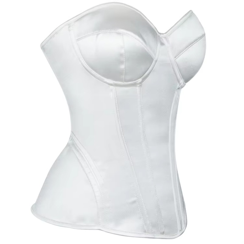 Weißes Korsett für Damen, Über – Boning Corset Steel Bewertung und Preis