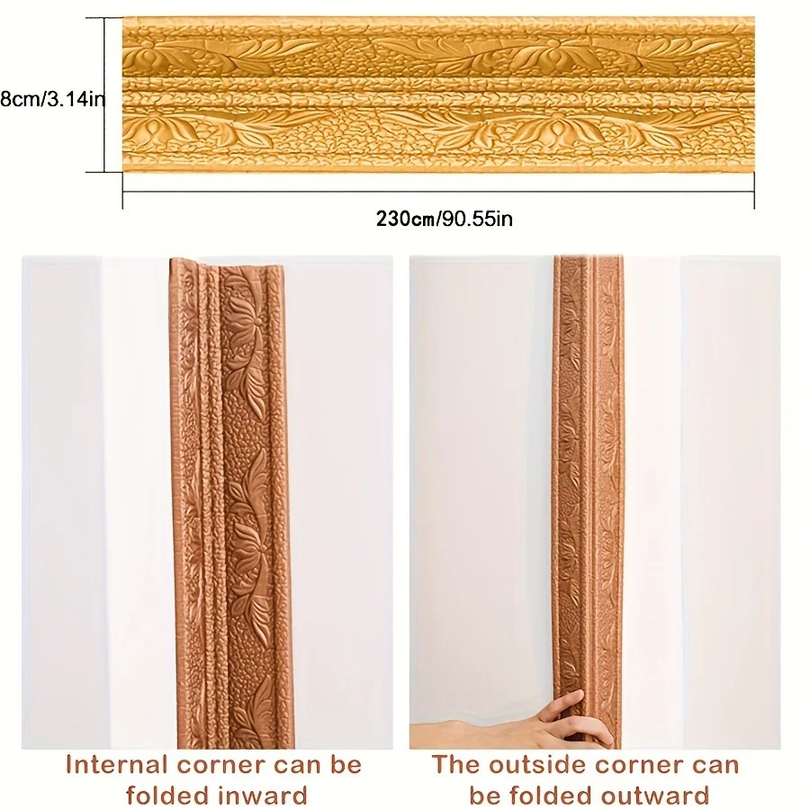 230 cm Schaumstoff-Wandkantens – Craft Foam Roll Bewertung und Preis