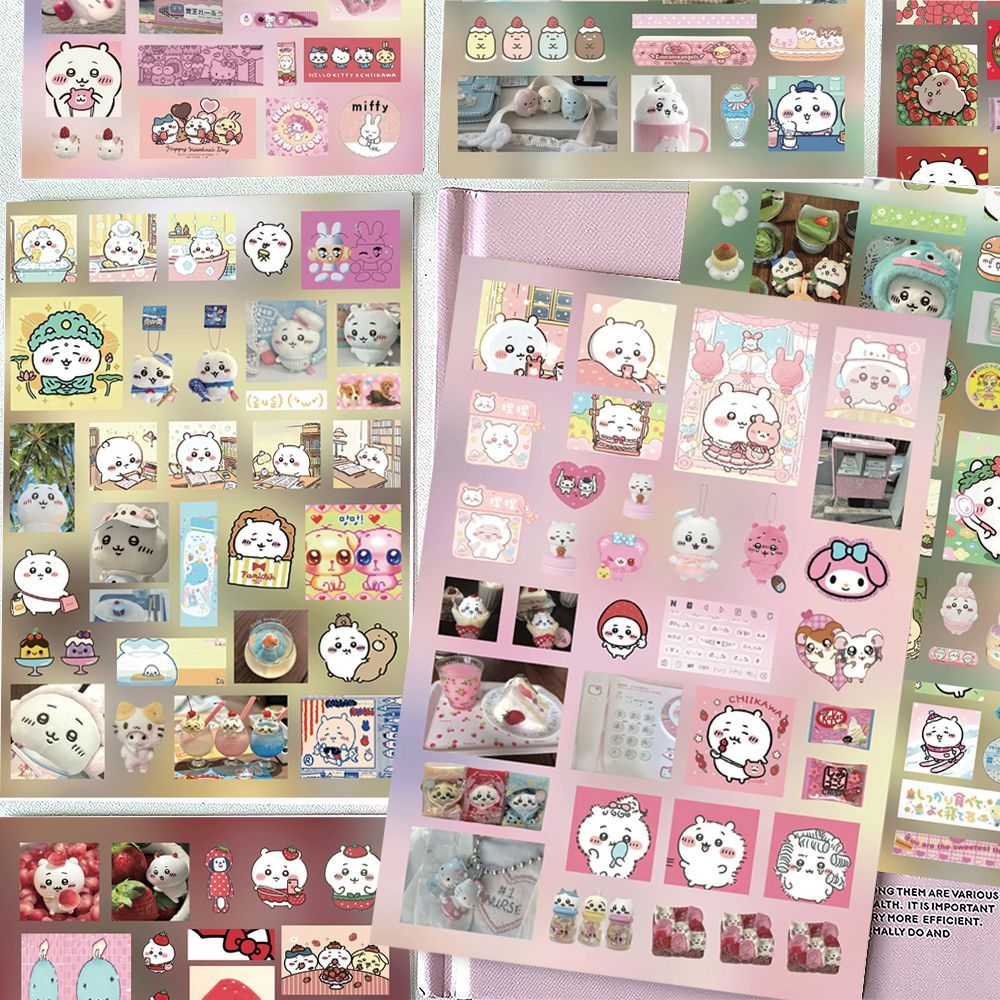 Chiikawa-Heilungssticker, nied – Cosplay Material For Prop Bewertung und Preis