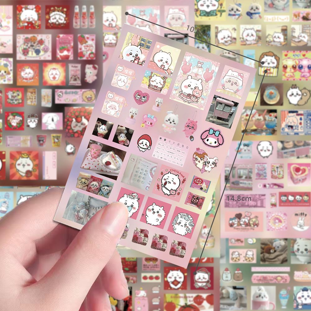 Chiikawa-Heilungssticker, nied – Cosplay Material For Prop Bewertung und Preis