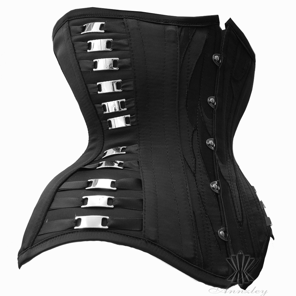 Annzley neuer schwarzer, dünne – Boning Corset Steel Bewertung und Preis