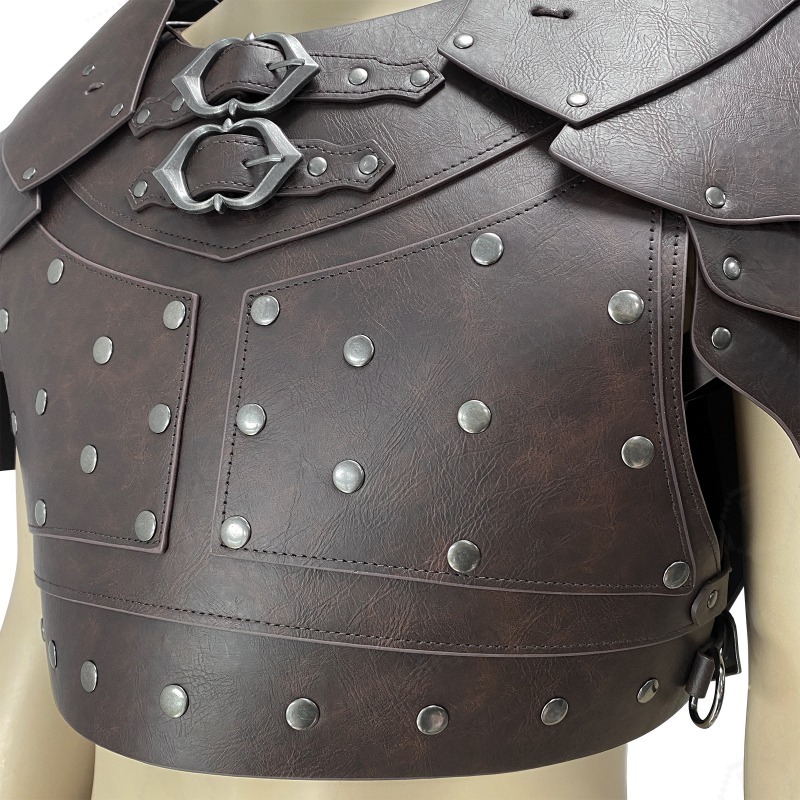 Mittelalterliche Nieten-Schult – Cosplay Prop Bewertung und Preis