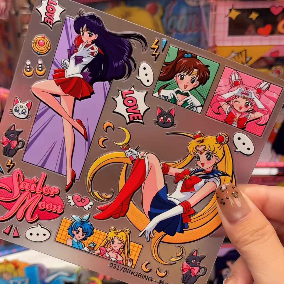 Sailor Moon Jelly 3D 5D Planer – Cosplay Prop Diy Bewertung und Preis