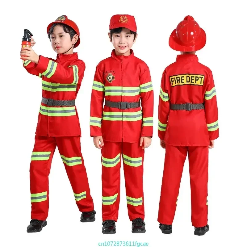 Neue Feuerwehrmann-Uniform Sam – Cosplay Prop Works Bewertung und Preis