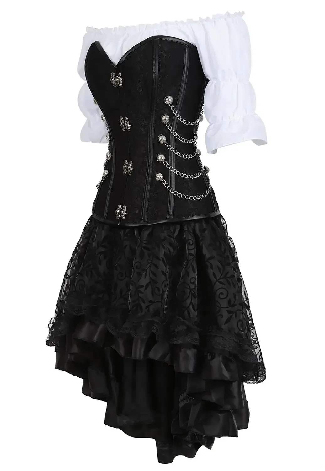Frauen Piraten Korsett Leder S – Boning Corset Steel Bewertung und Preis