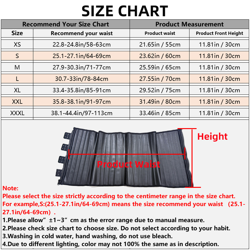 25-Stahlknochen Latex Taillent – Boning Corset Steel Bewertung und Preis