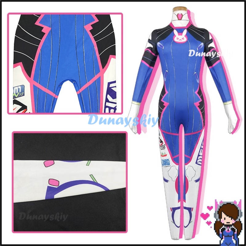 Anime Frau Overall Strumpfhose – Dva Cosplay Prop Bewertung und Preis