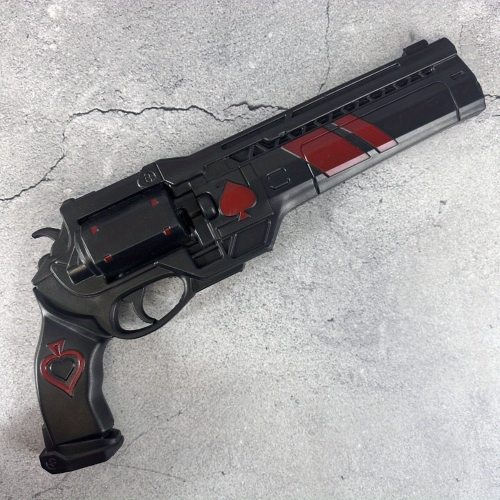 15 Zoll PU Pistole Spades Gun  – Dva Cosplay Prop Bewertung und Preis