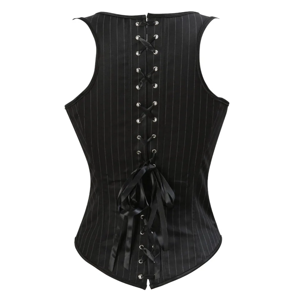 Damen Gothic Jacquard Unterbru – Boning Corset Steel Bewertung und Preis